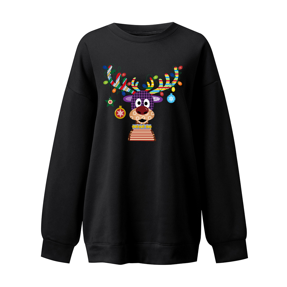 Loose Fit 3D Pattern Hoodie