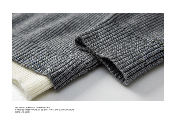 Gents Oversized Colorblock Sweater