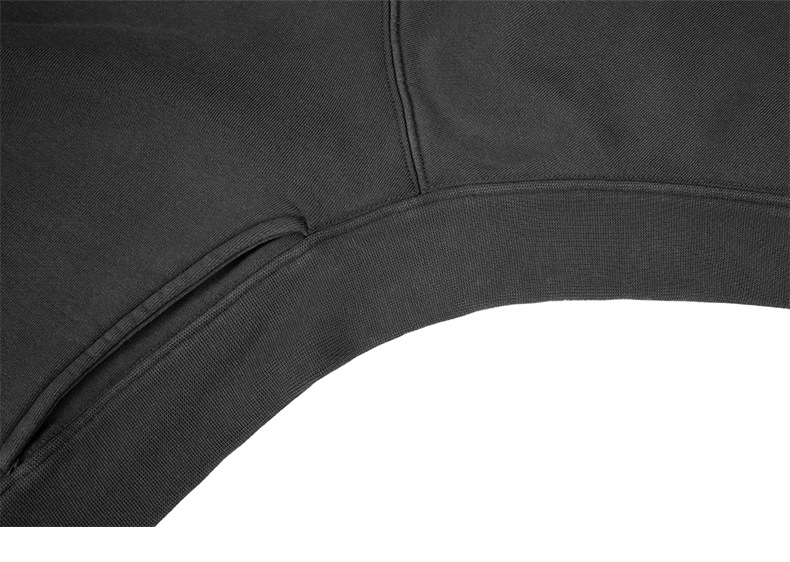Oversized Cotton Solid Sweatshirt