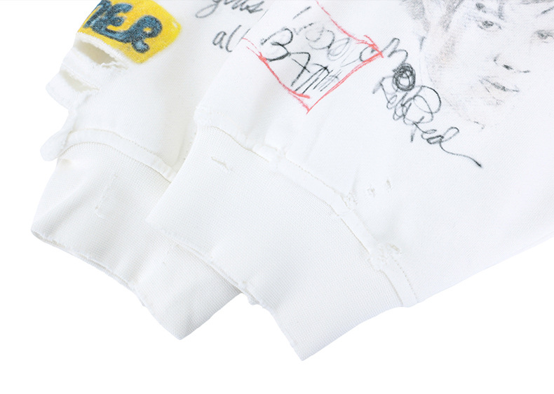 All-Over Cotton Street Art Sweatshirt