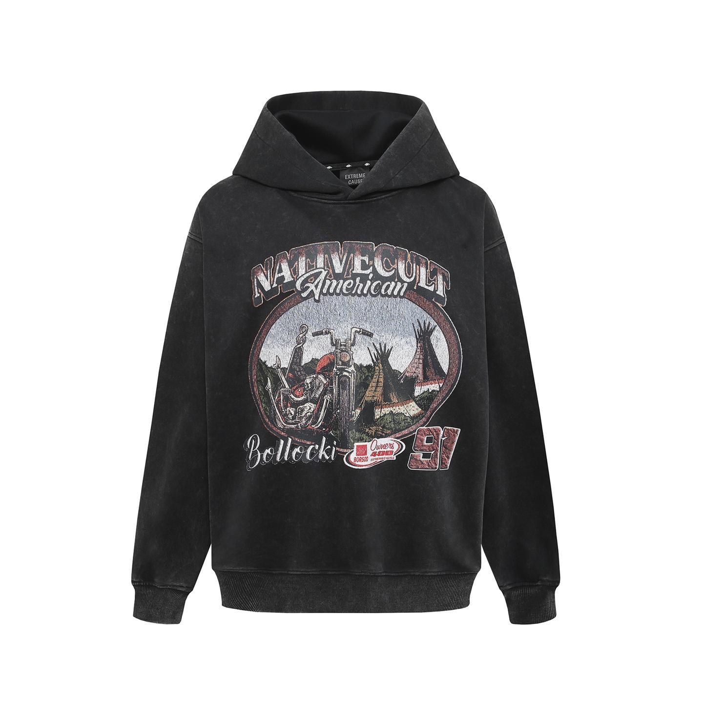 Unisex Urban Graphic Hoodie