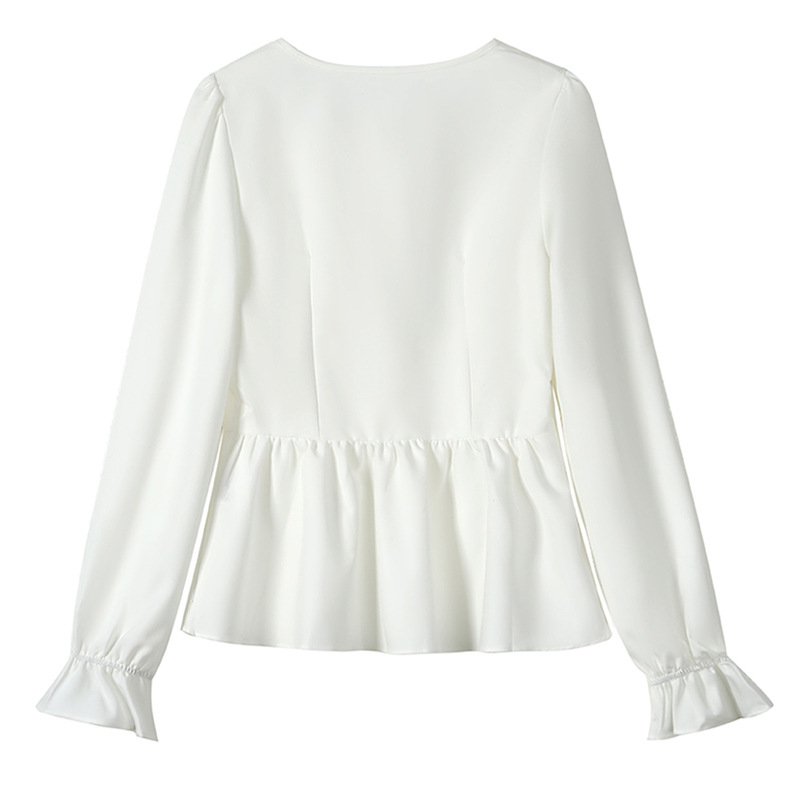 Short Sleeve Square Neck Loose Fit Commuter Shirt
