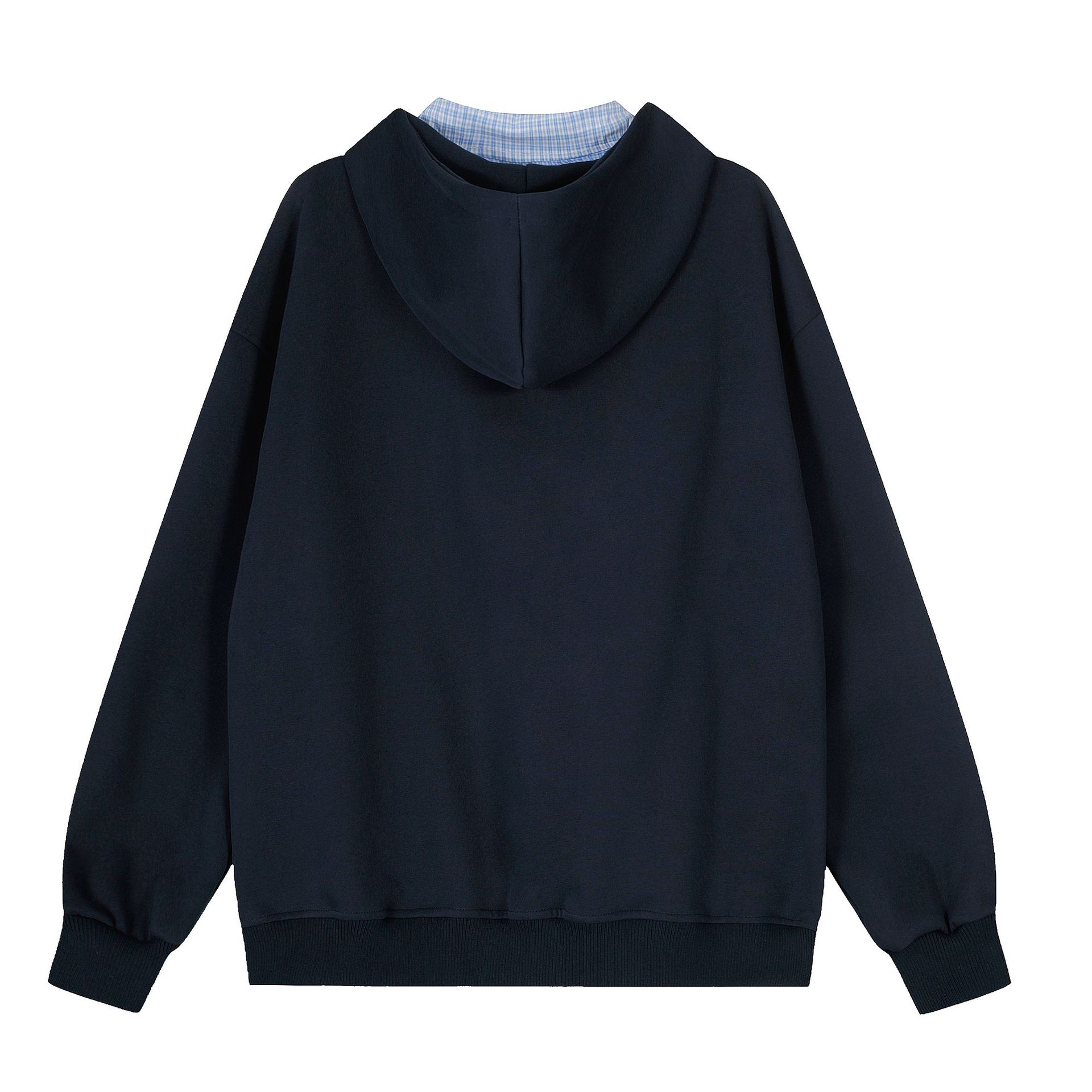 American Vintage Cotton Unisex Double Neck Hoodie
