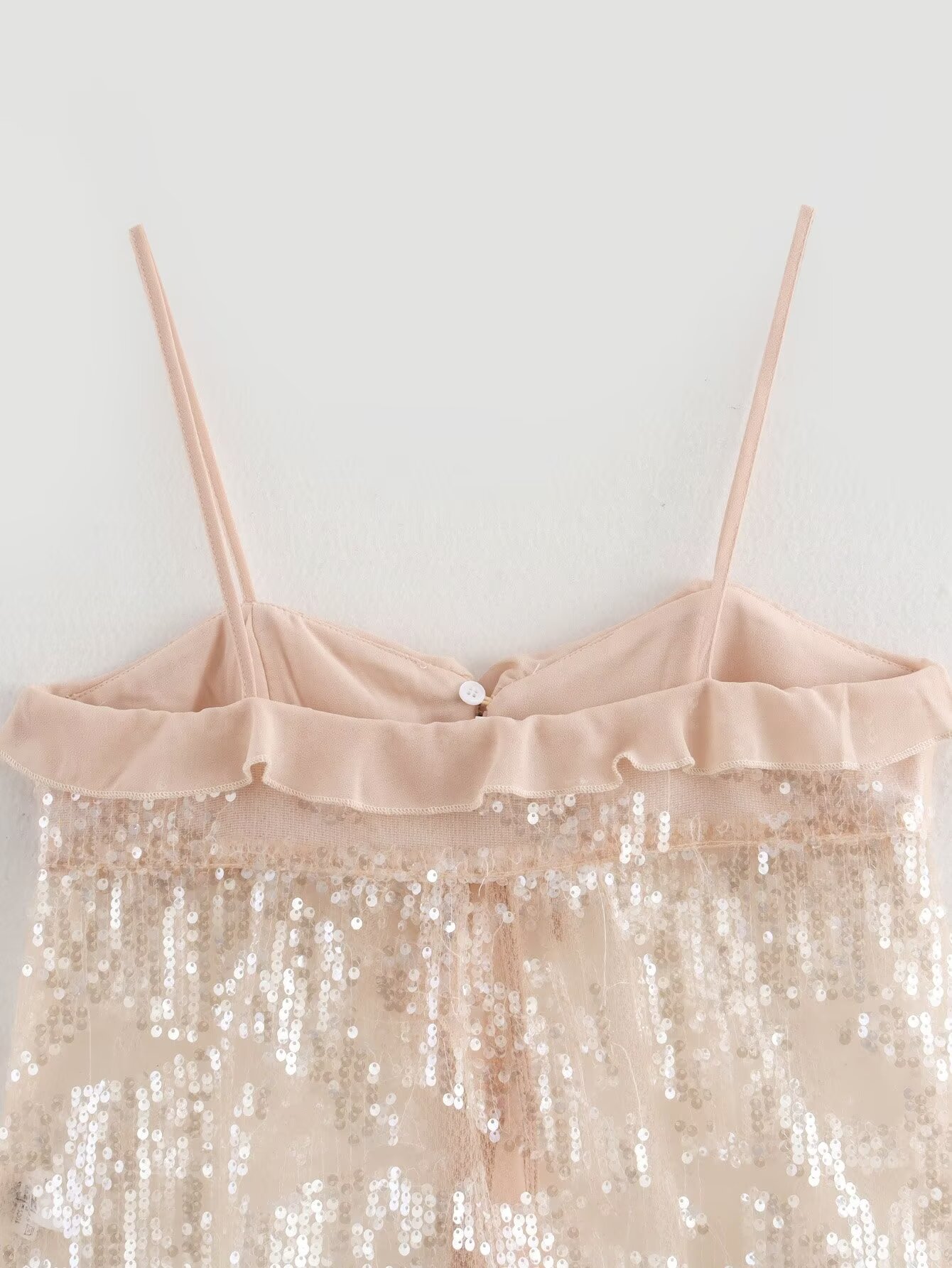 Modern Solid Sparkly Cami