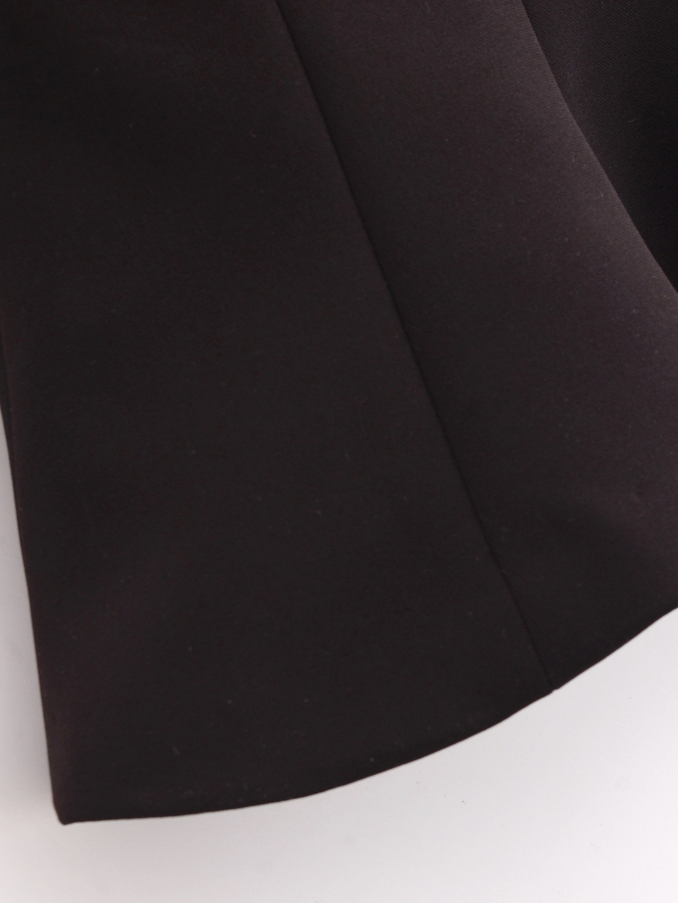 Sleeveless Solid Contemporary Flared Hem Tie Top