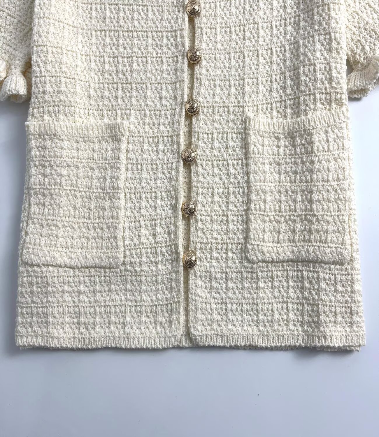 Ladies Solid Color Three-Quarter Sleeve Pullover