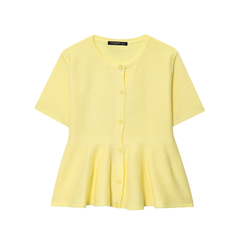 Ladies Relaxed Cropped Polyester Jacket