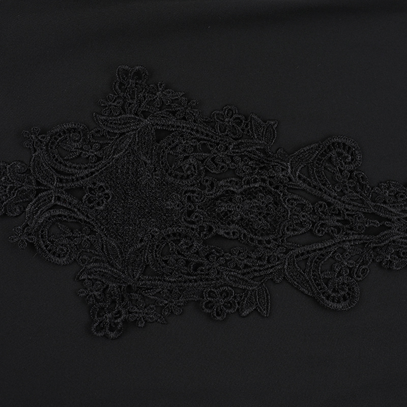 High Waist Hooded Fitted Jacquard Dress
