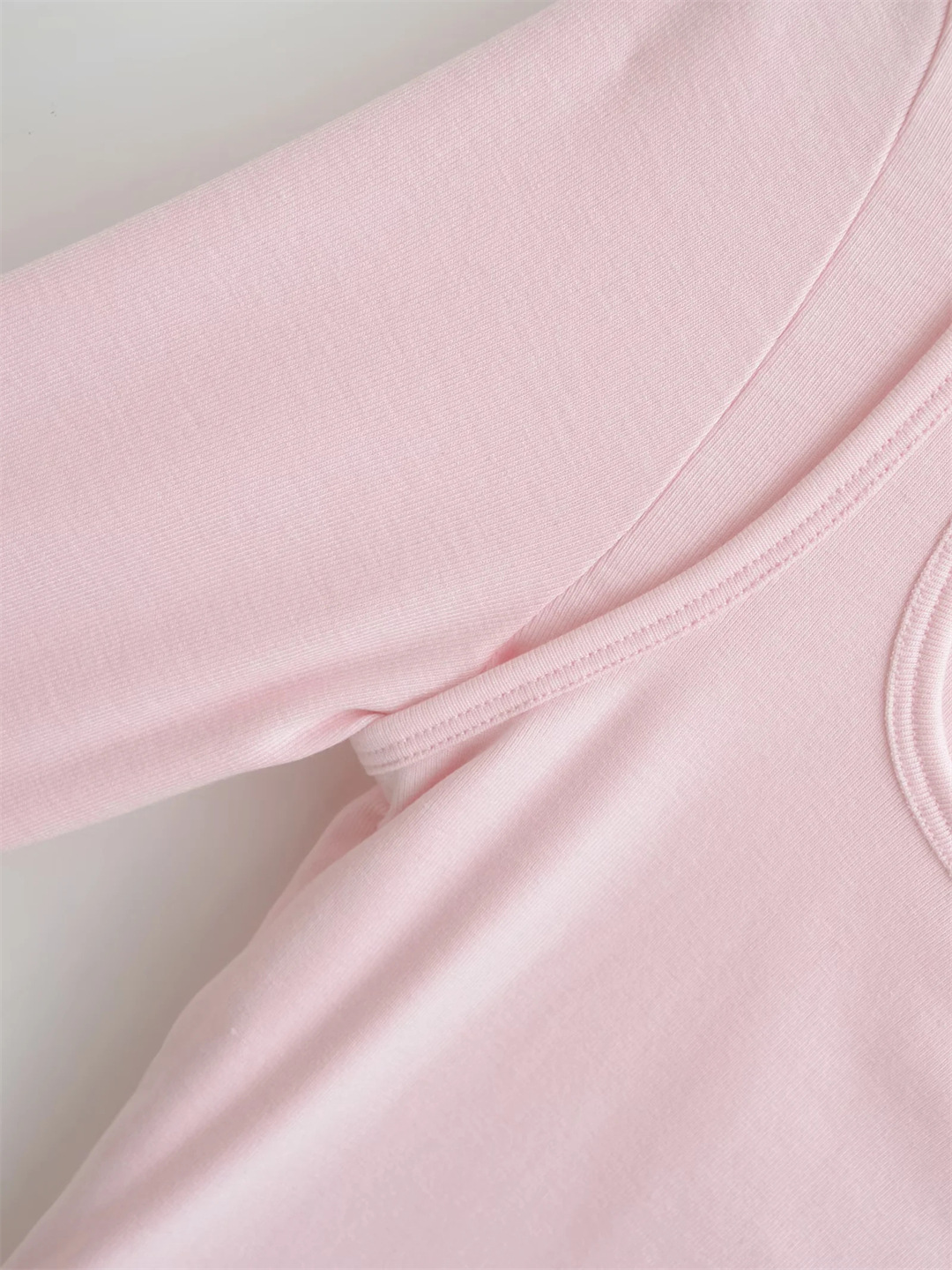 Ladies Sensual Bodycon Solid Long Sleeve Tee