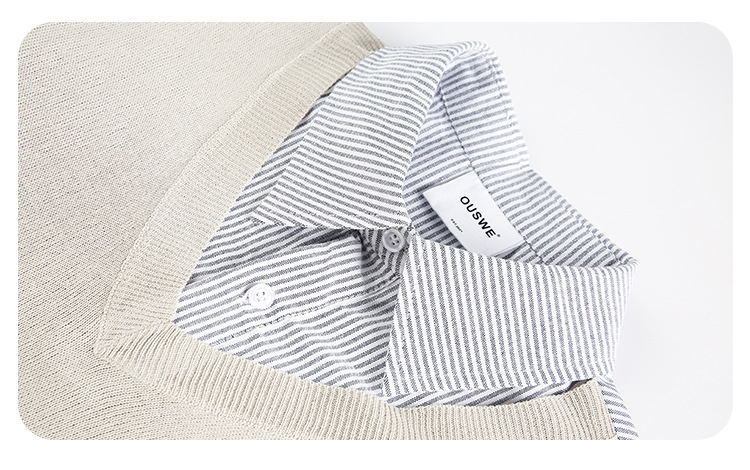 American Vintage Plaid Full Sleeve Flip-Collar Button-Up Loose-Fit