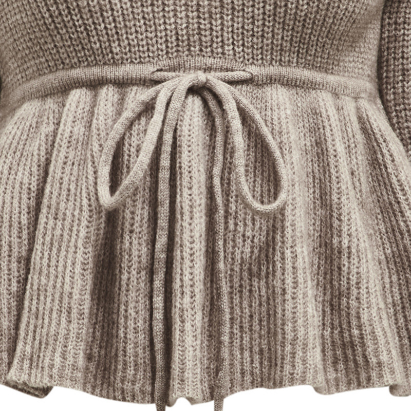 Ladies Hedging Wrap Sweater