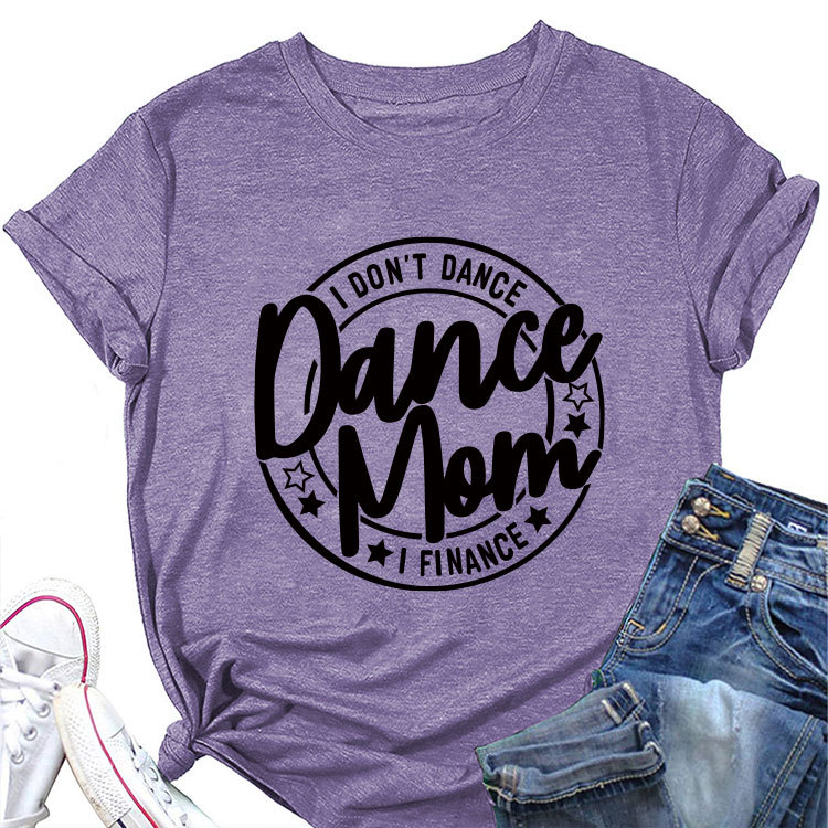 Geometric Pattern Round Neck T-Shirt