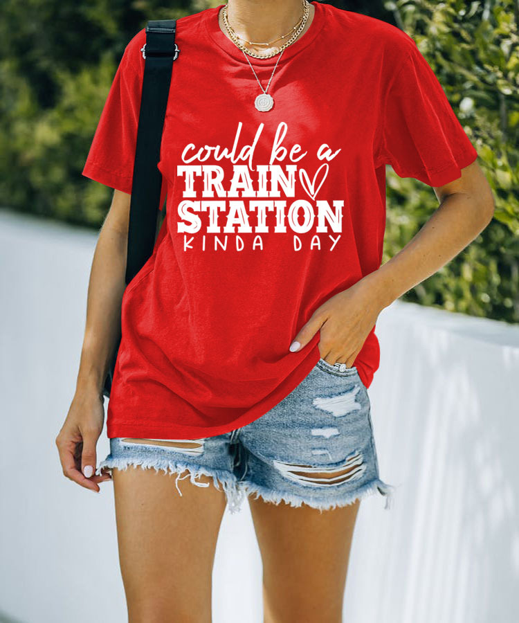 Coastal Cruise V Collar Ladies T-shirt