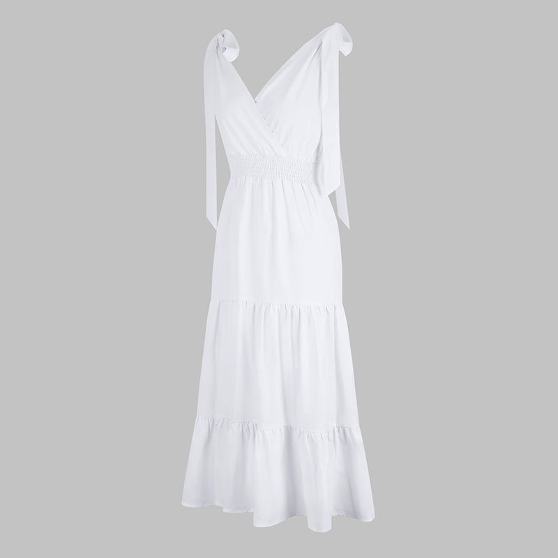 Plunging Cutout Fitted Ladies Party Dress