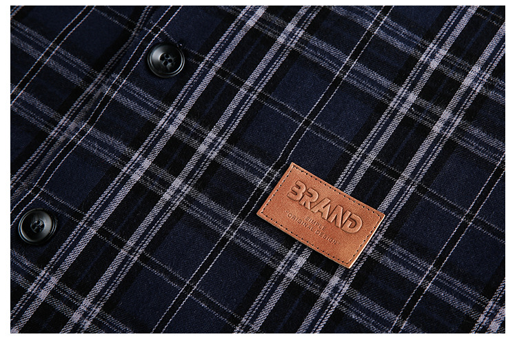 Loose Fit Checked Hood Shirt