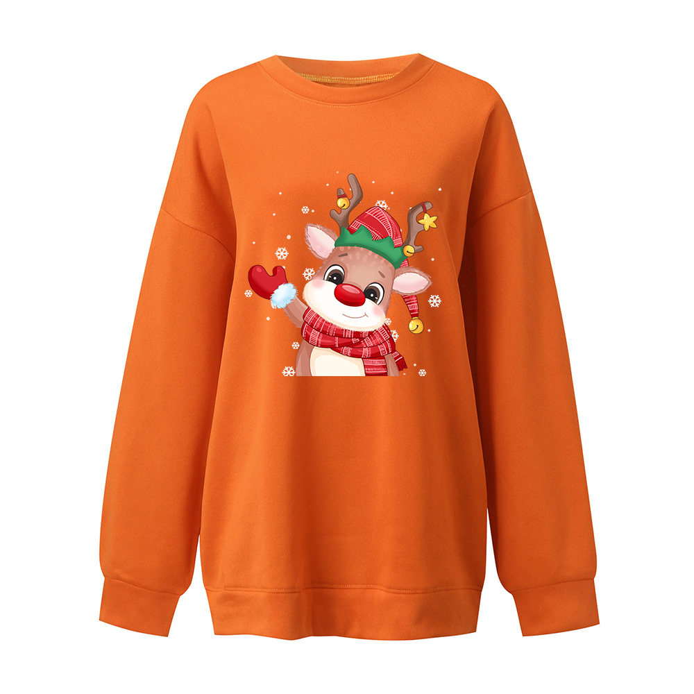 Korean Stag Graphic Hoodie