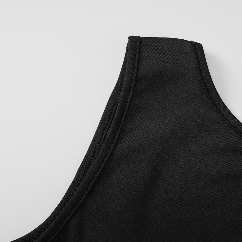 Mid-Rise A-Line Round Neck Contour Tank Dress