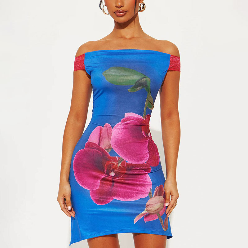 Ladies Bodycon Patterned Dress