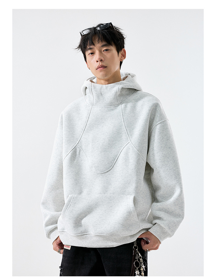 Streetwear Oversized Long Sleeve Cotton Hoodie