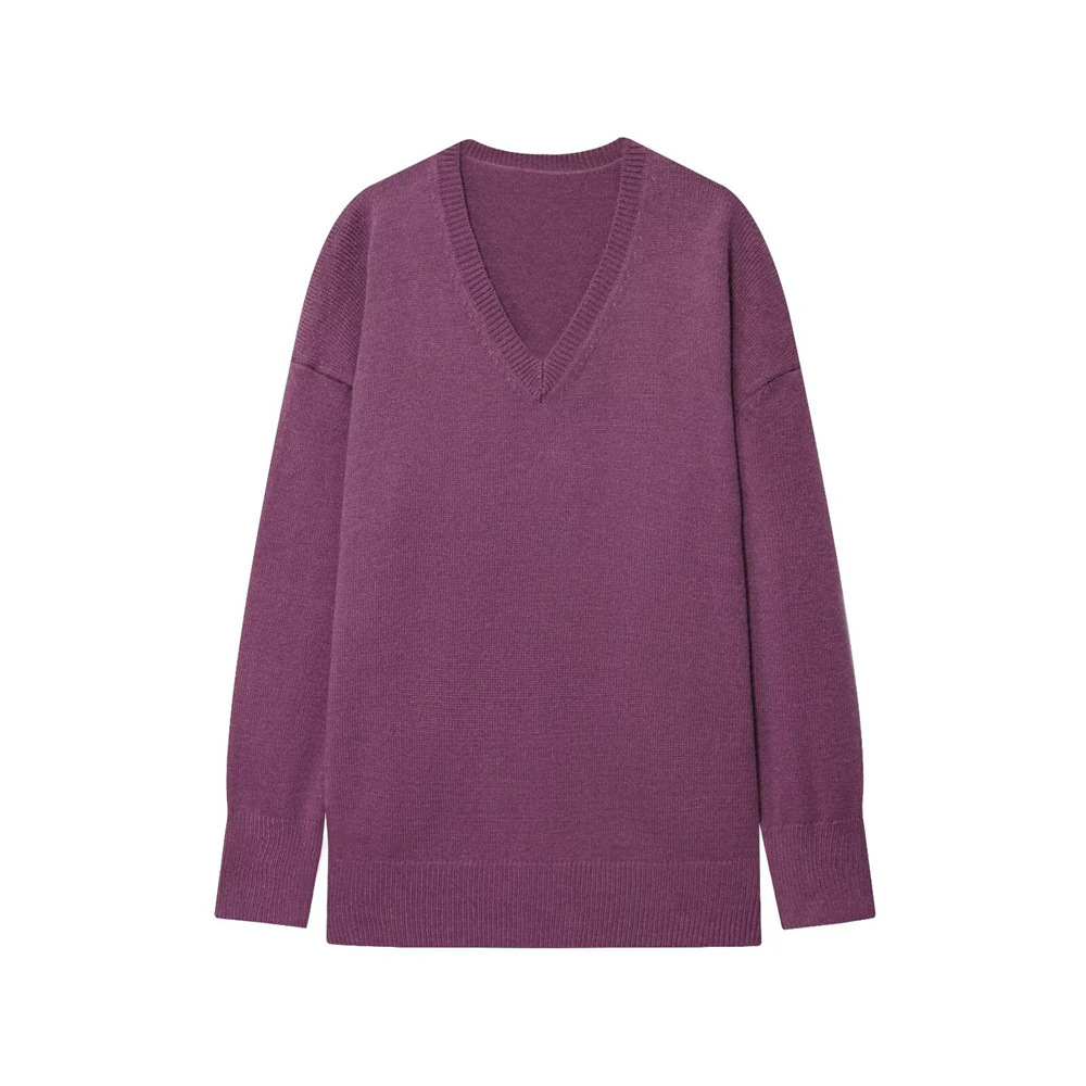 Ladies Slouchy Polyester Sweater