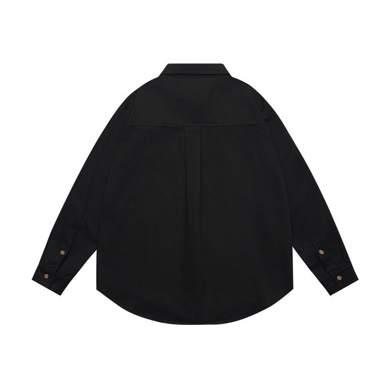 Relaxed Fit Utility Cotton Blend Shirt