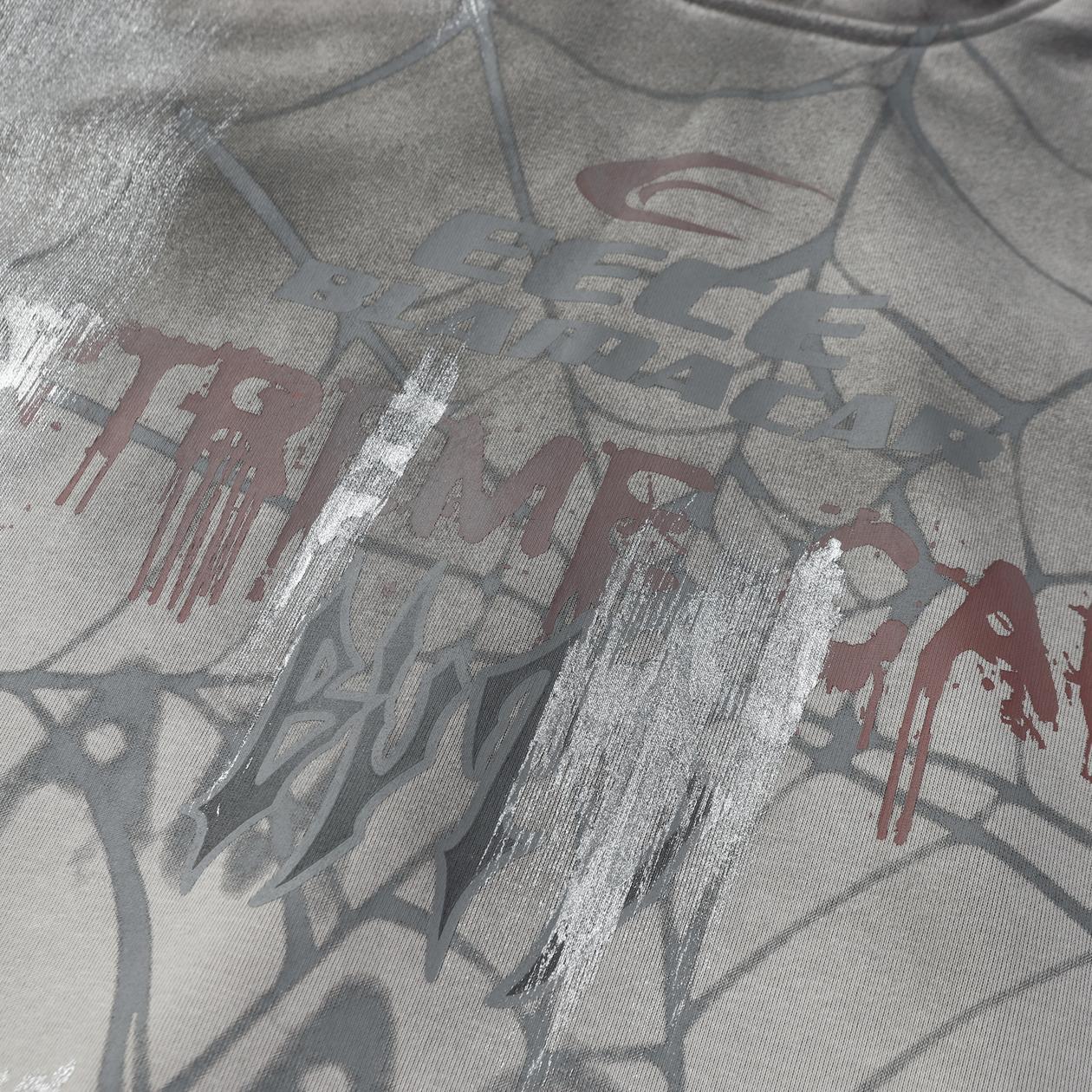Brushstroke Street Art Arachnid Hoodie