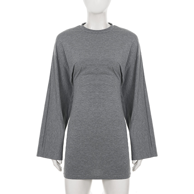 Sleek Contour Mini Dress