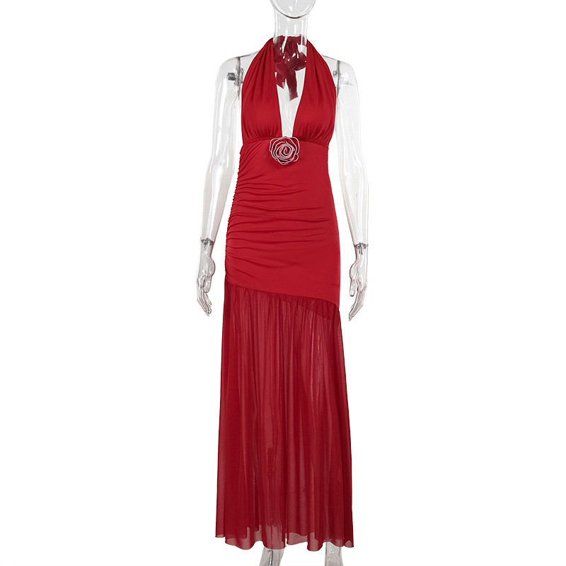 Contour Halter Dress