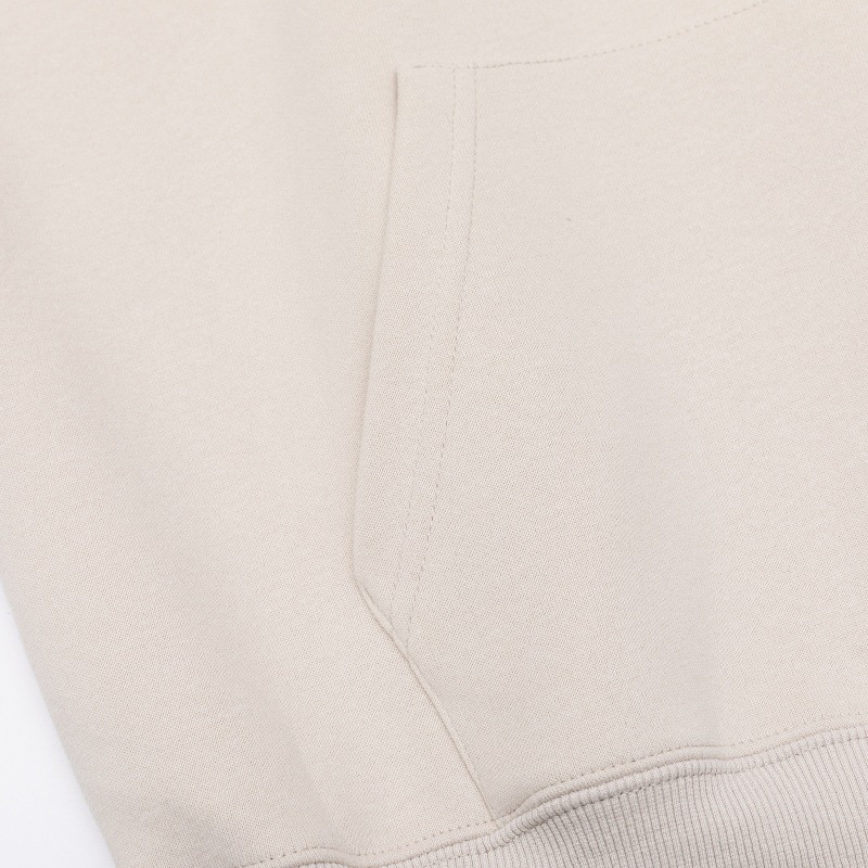 Gender Neutral Oversized Patterned Cotton-Blend Hoodie