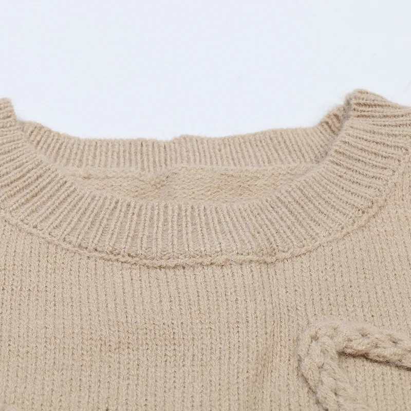 Ladies Seoul Style Crew Sweater