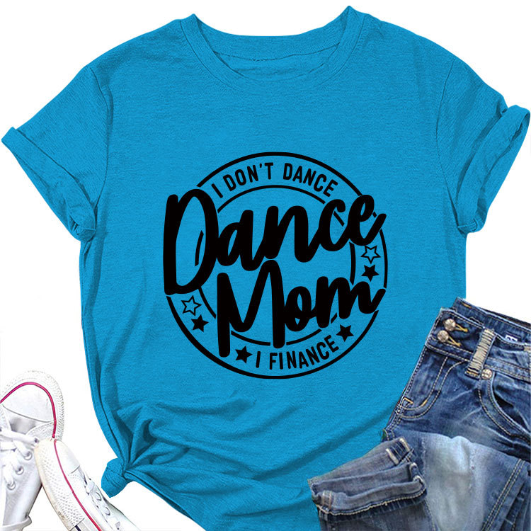 Geometric Pattern Round Neck T-Shirt