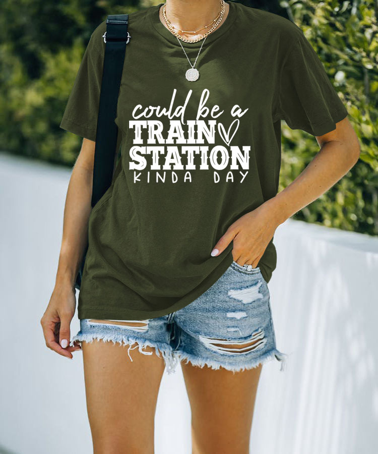Coastal Cruise V Collar Ladies T-shirt