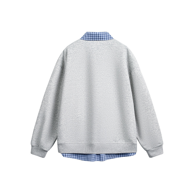 Vintage Oversized Hooded Cotton Cardigan