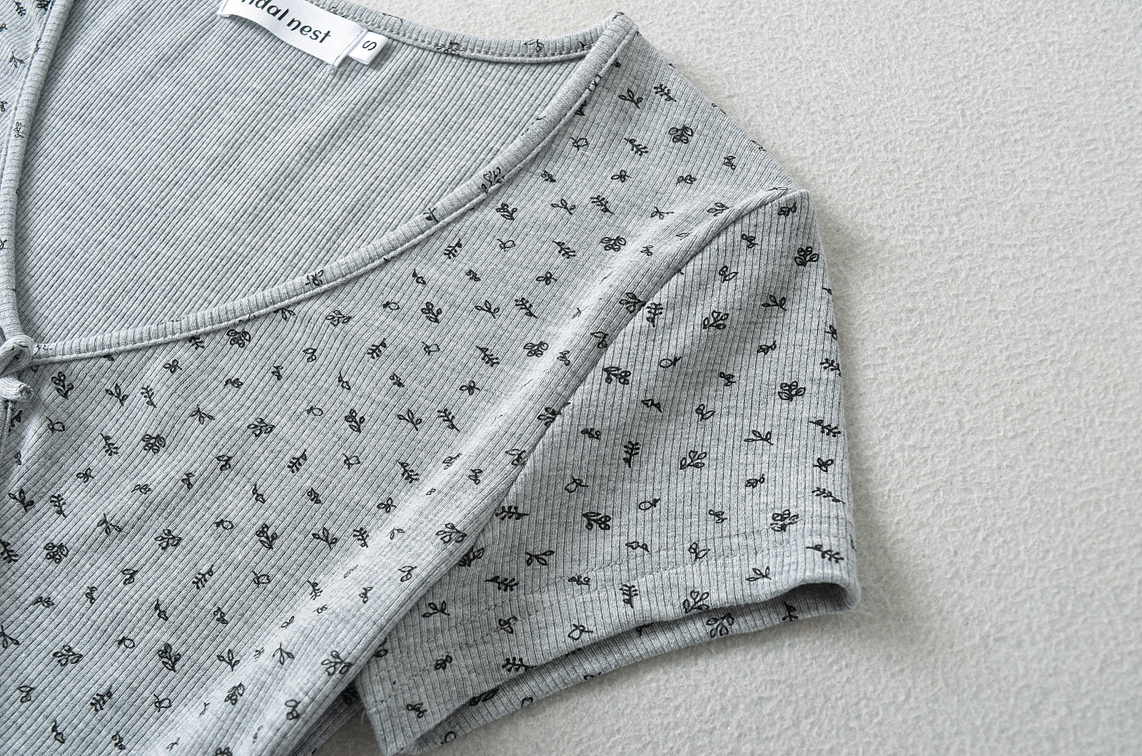 Botanical Spandex Tee