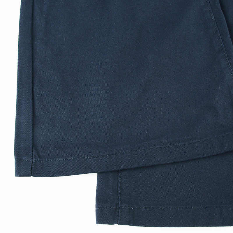 Solid color versatile loose fit slimming low waist jeans