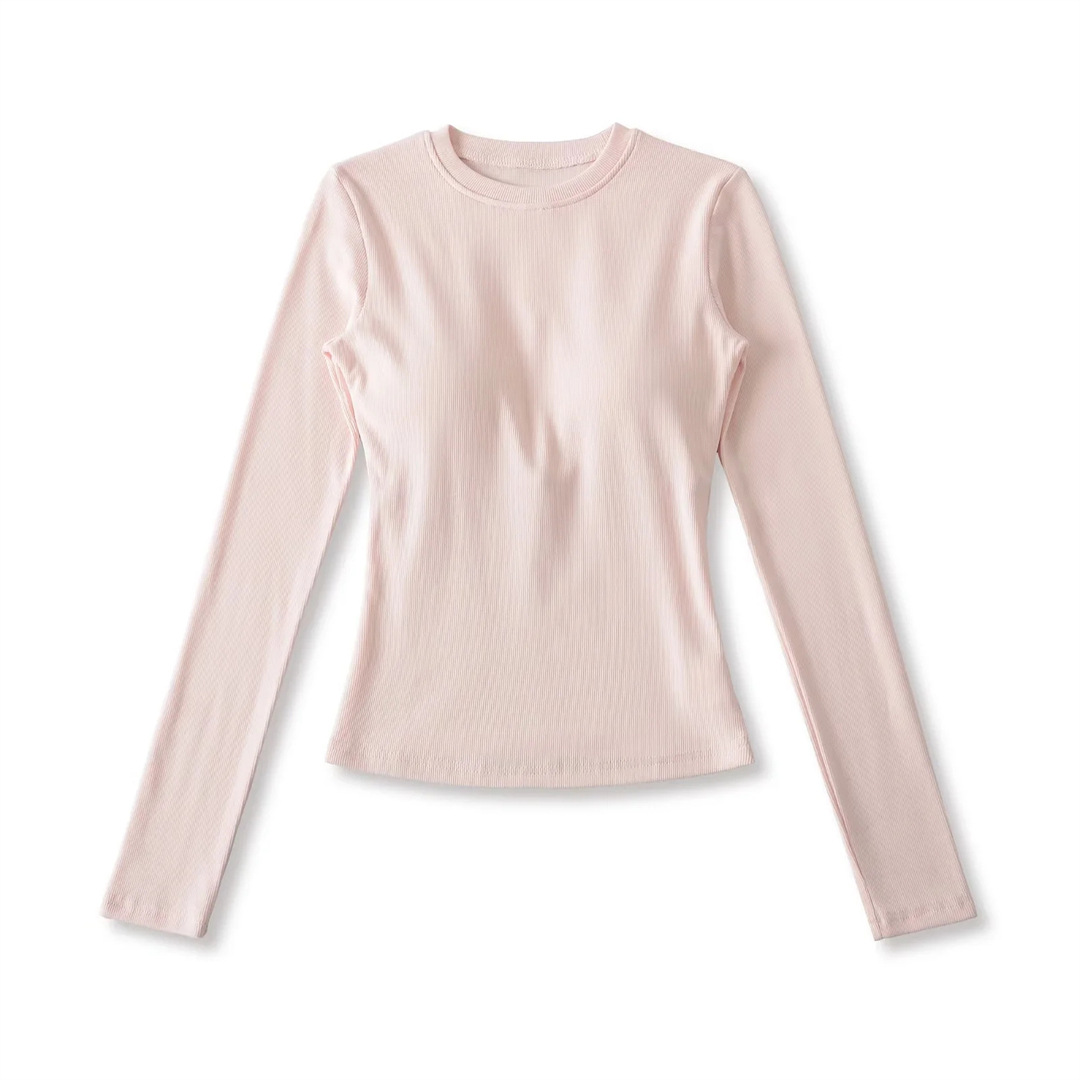 Japanese Crew Quilted Plain Slim-Fit Base-Layer Tee