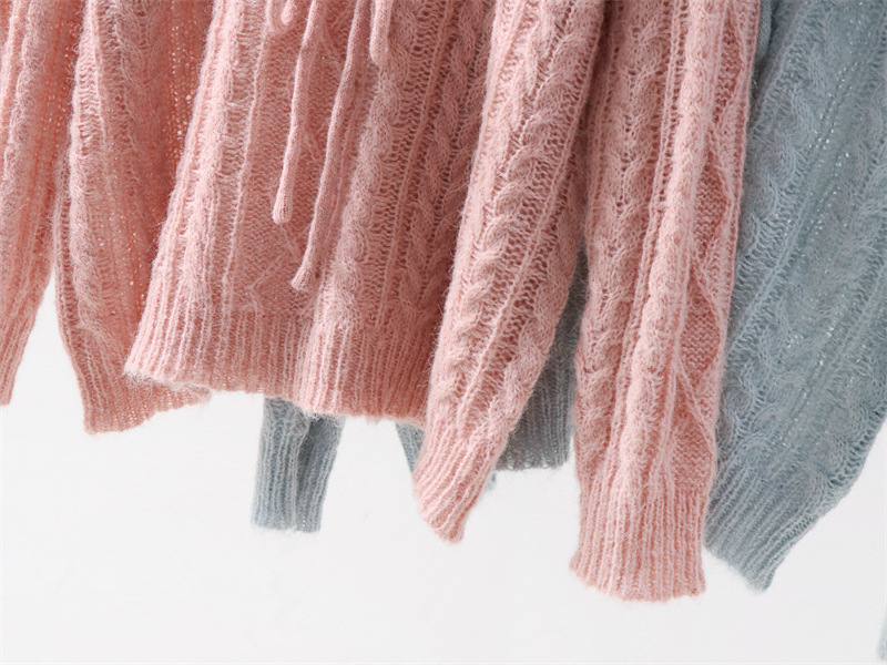 Slouchy Drawstring Wool Blend Dress