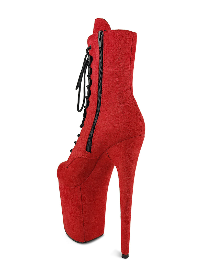20CM super high heel pole dance shoes with waterproof platform pole dancing boots pole dance heel