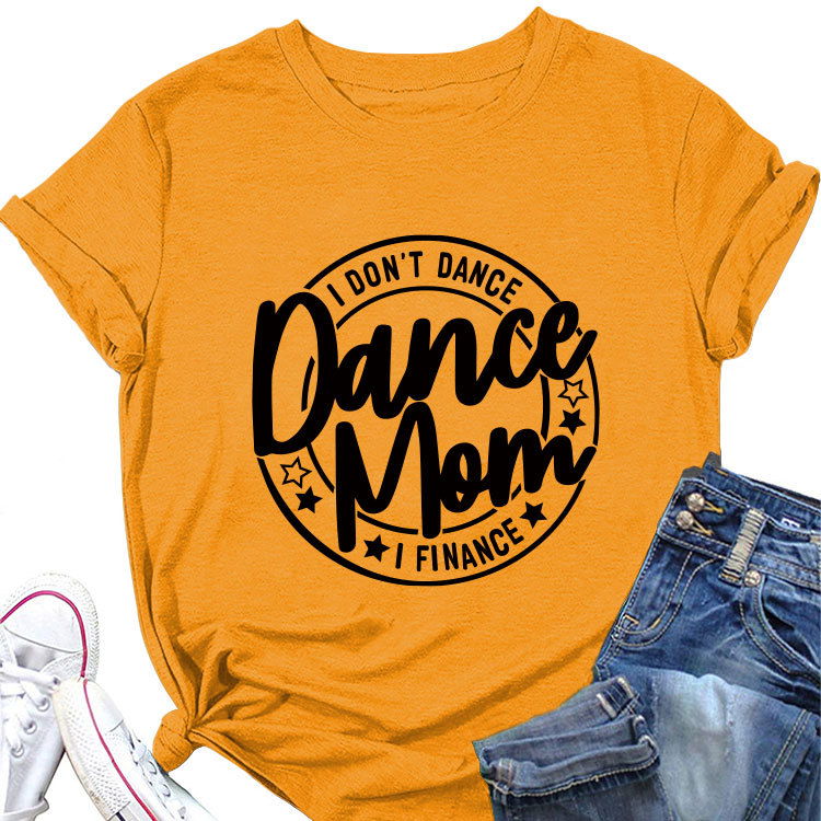 Geometric Pattern Round Neck T-Shirt