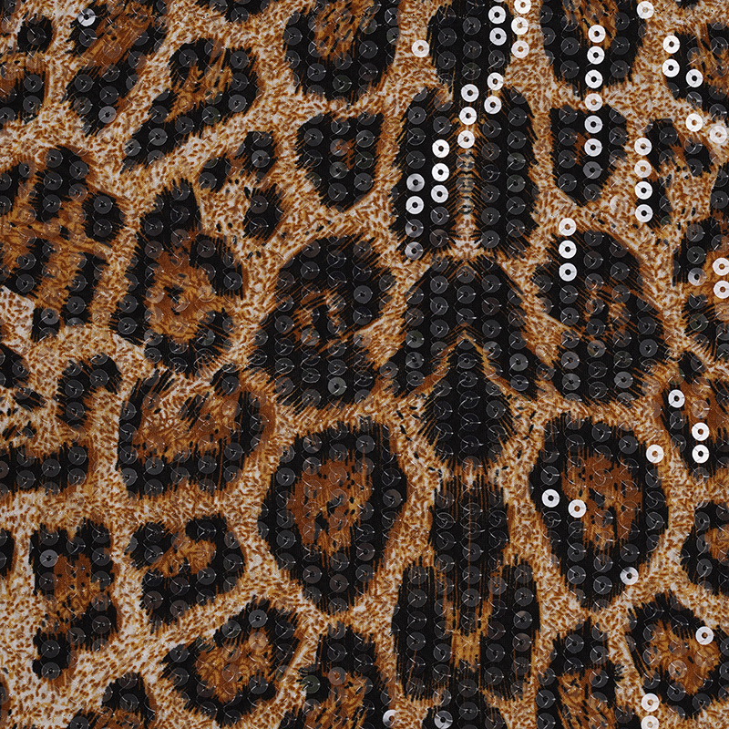 A-Line Animal Glitter Skirt