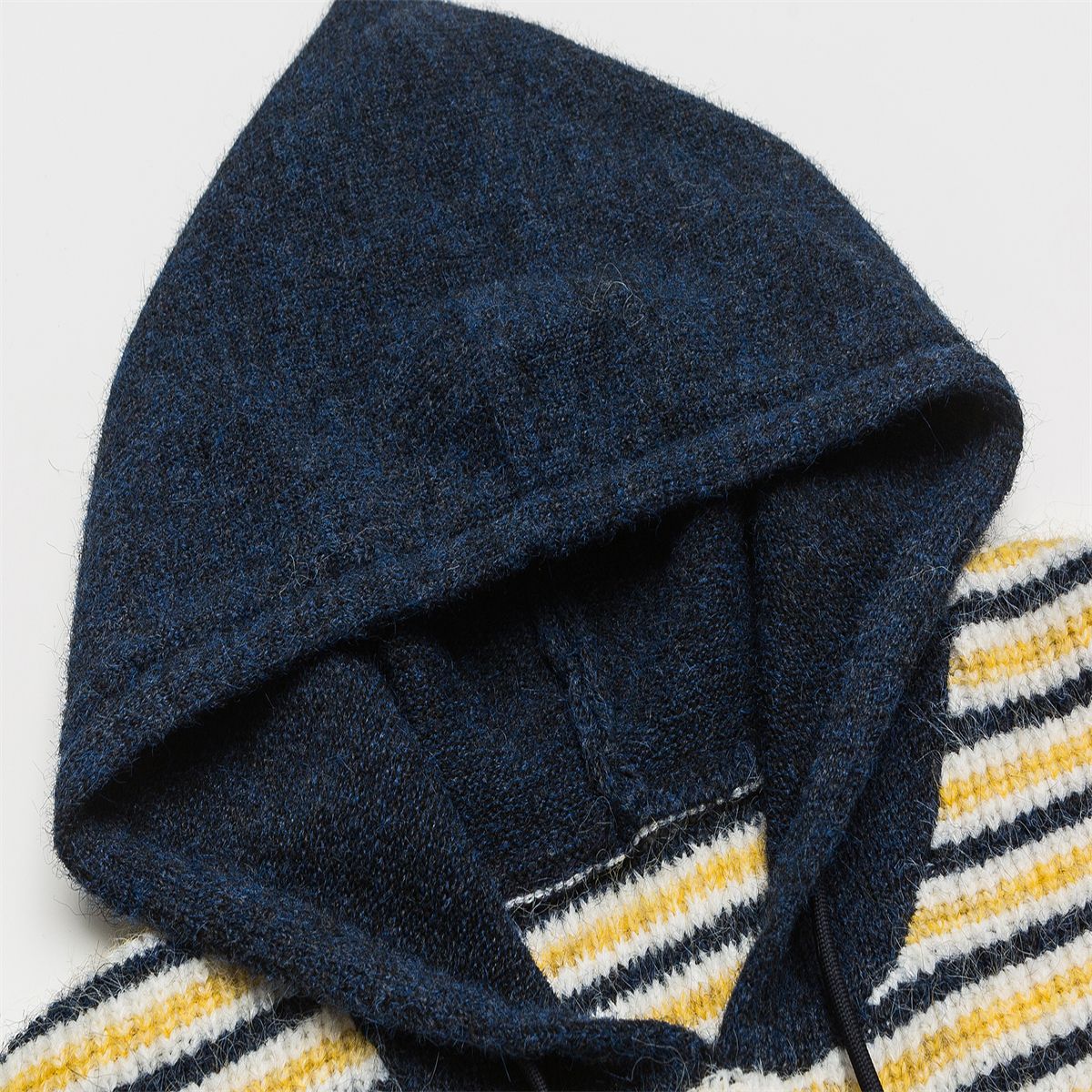 Japanese Workwear Polyester Two-Tone Hoodie
