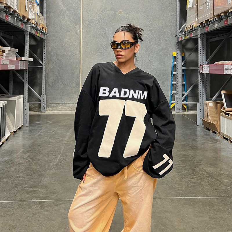 Woman's Oversized Polyester Hoodie