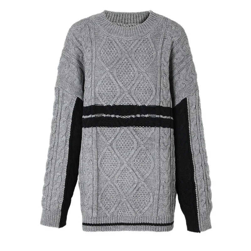 Ladies Oversized Knit Sweater