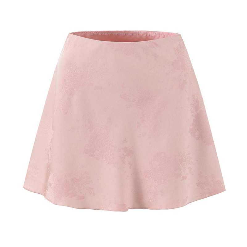 Sleek Ladies' Mini High-Rise Skirt