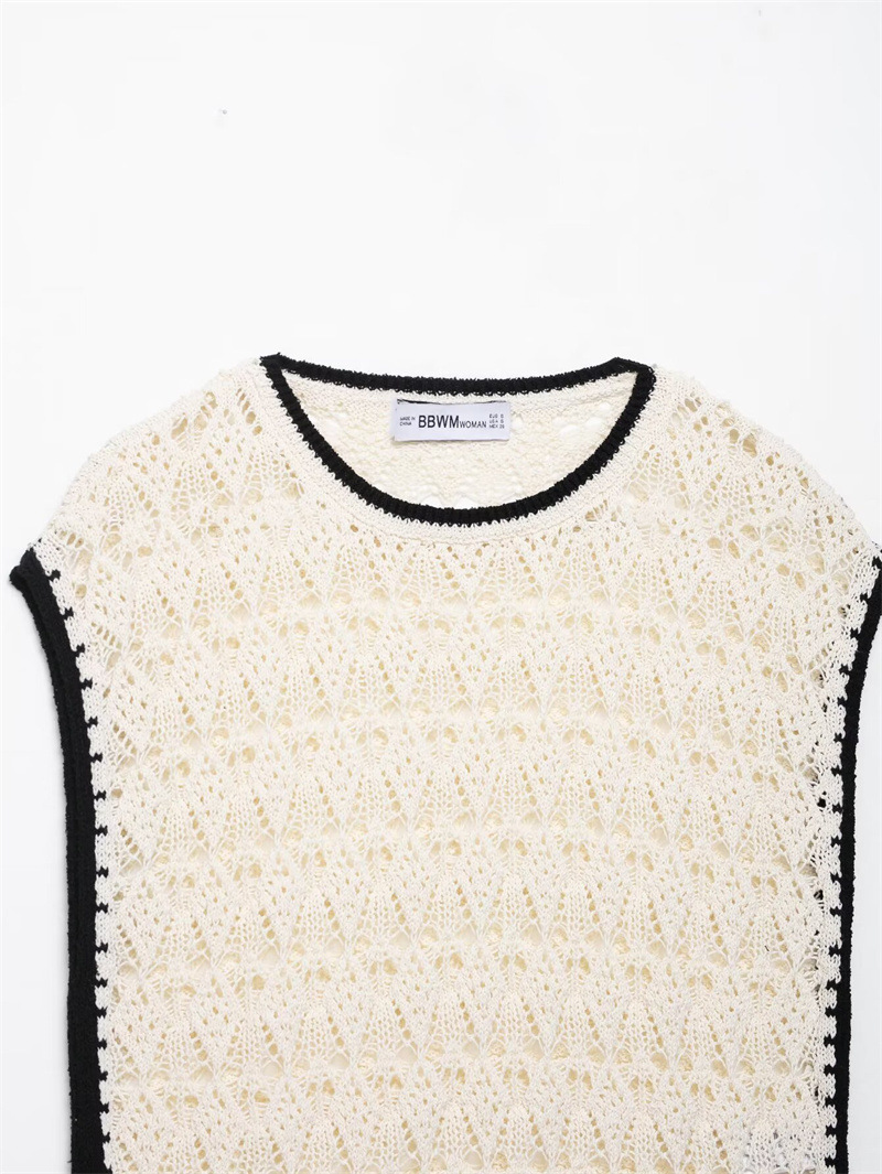 Ladies Sleeveless Crew Top