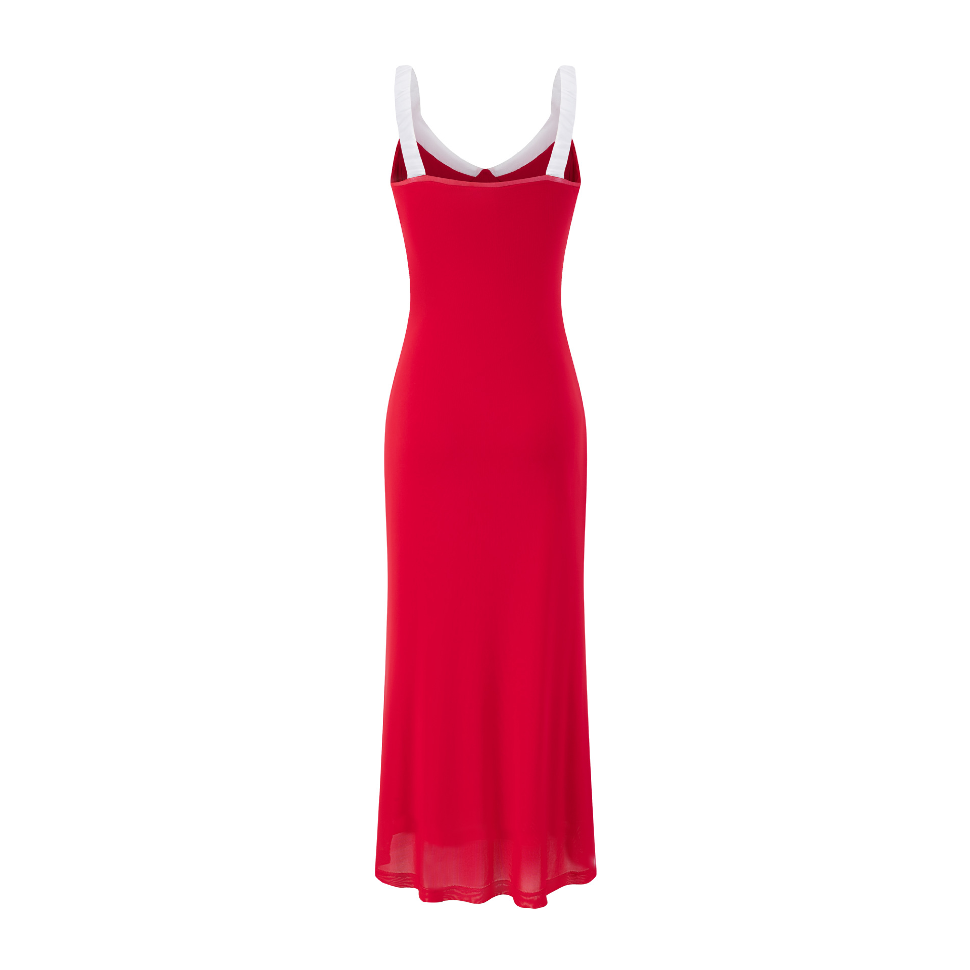 Splicing Strapless Dress