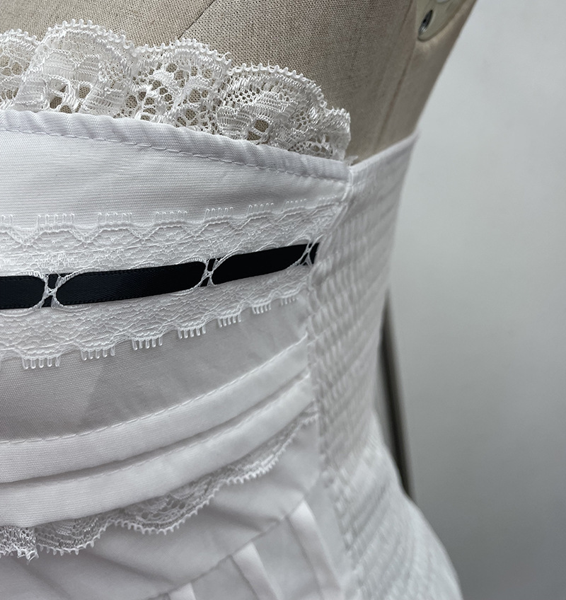 Lace Lace Strap Short Tank Top Strap