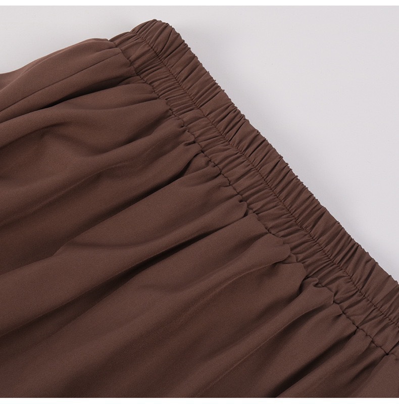 Ladies' Dark Historical Polyester Costume Skirt