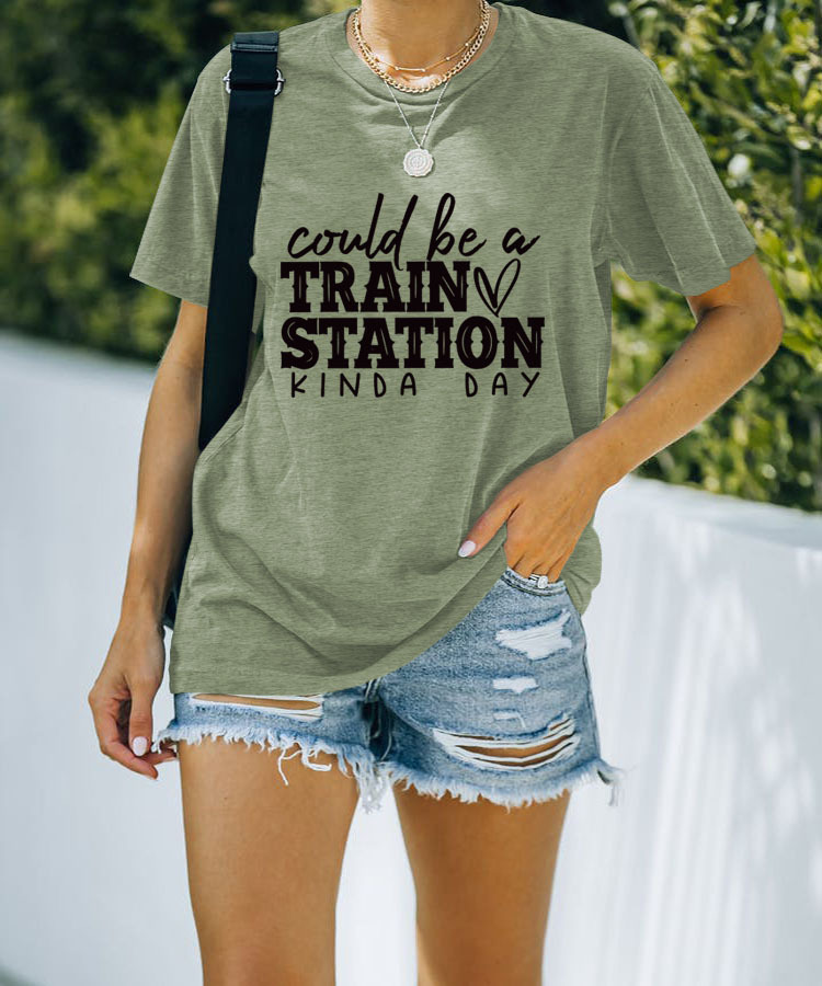 Coastal Cruise V Collar Ladies T-shirt
