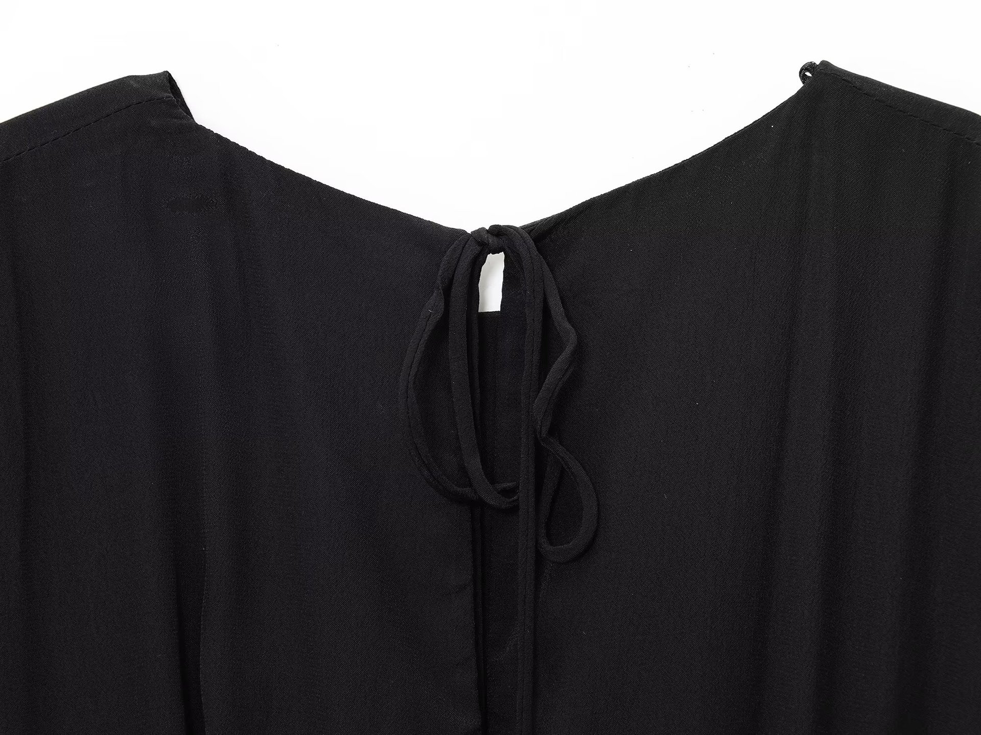 Women's Spliced Fashion Waist Belt Dress